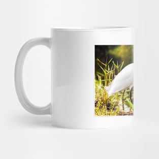 White Heron Mug